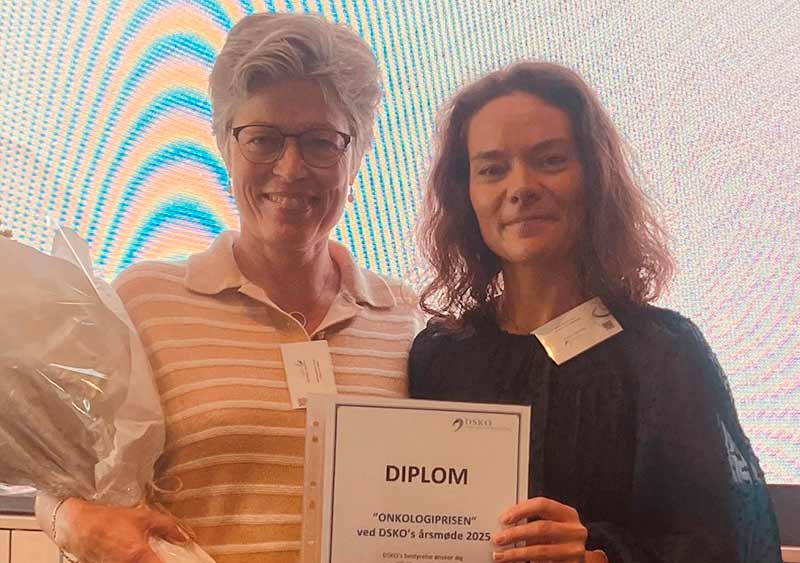 Og Årets Onkolog er - den hårde negl Birgitte Offersen